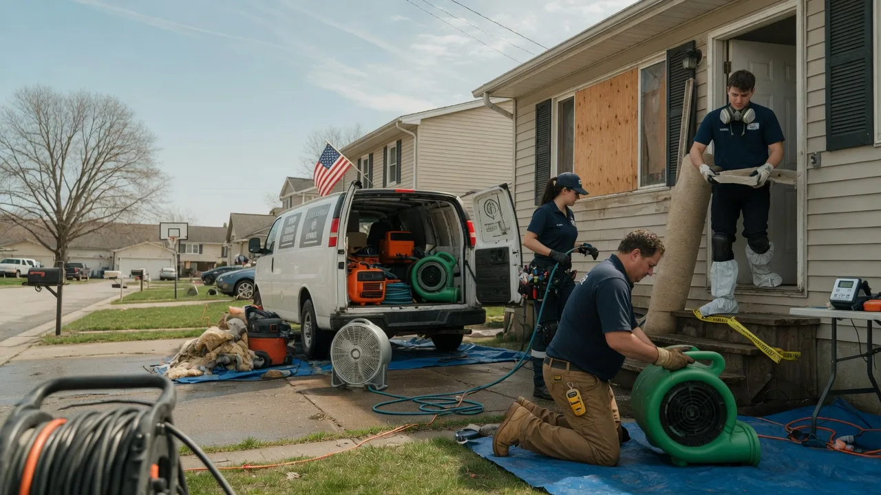 Water Damage Restoration in Larimore, ND near me